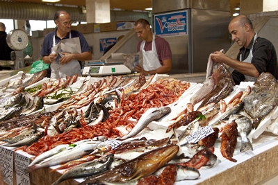 рынок морепродуктов