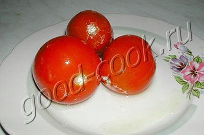 соленые помидоры с горчицей
