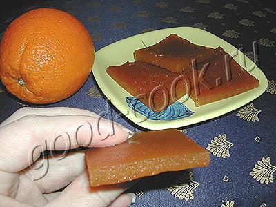 яблочно-апельсиновый мармелад