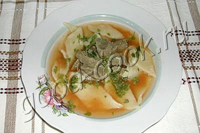 суп хинкал по-кумыкски