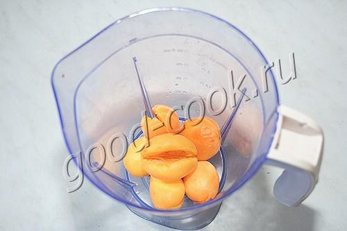замороженная абрикосовая пена