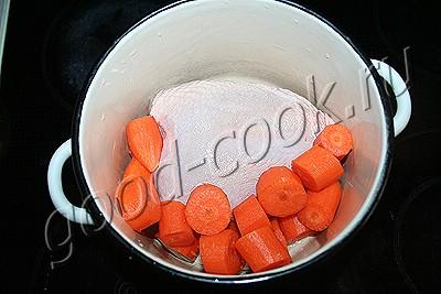 бутербродная масса из курицы и моркови