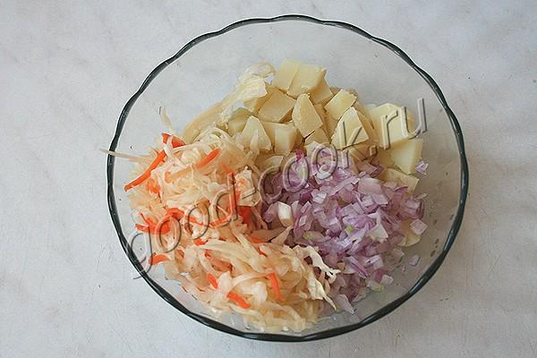 картофельный салат "Крестьянский"