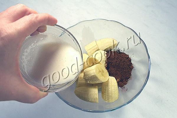 торт с банановым муссом