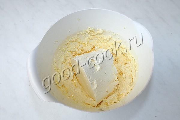 заварной кофейный крем со сливочным сыром
