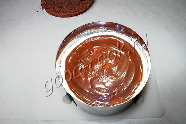 шоколадный торт "Вишня-карамель"