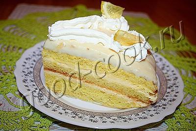лимонный торт "Софья"