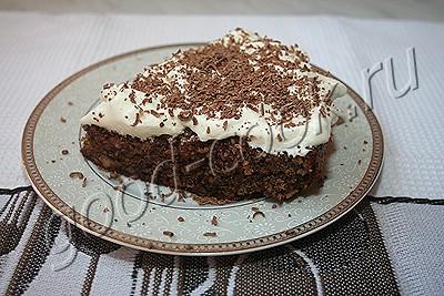 шоколадно-ореховый торт (без муки)