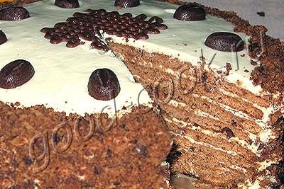 шоколадно-медовый торт "Юбилей"
