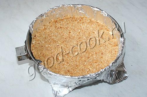 пирог из печенья с вишней