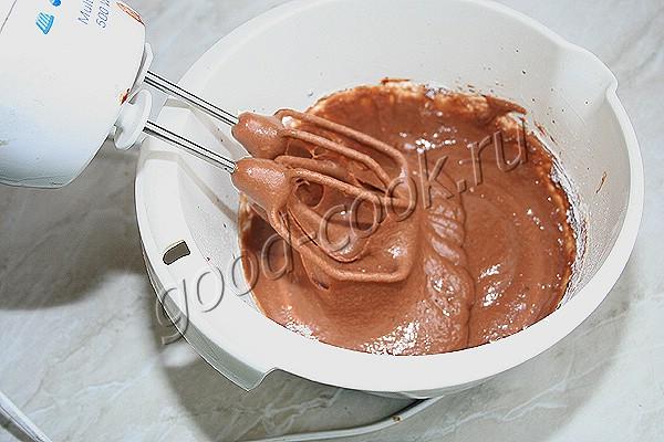шоколадный торт с банановым кремом