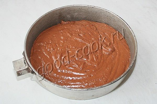 шоколадный торт с банановым кремом