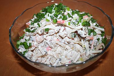 Кальмар салаты рецепты с фото
