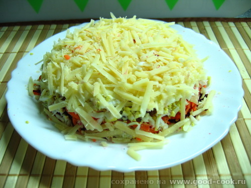 салат с сырой свёклой
