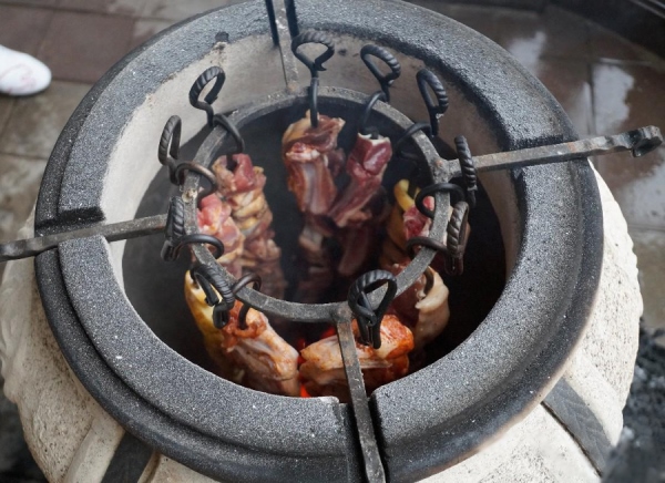 мясо в тандыре
