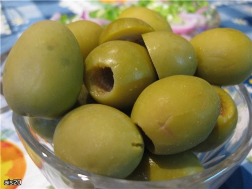 Оливки Лечо Оливье