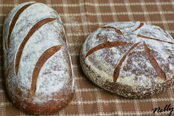     - Brown Sourdough, Richard Bertinet   , ...