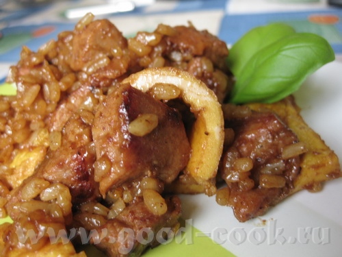 Делюсь с вами очередной вкуснятиной, приготовленной благодаря Наташе ( ) и ее приправе Nasi Goreng...