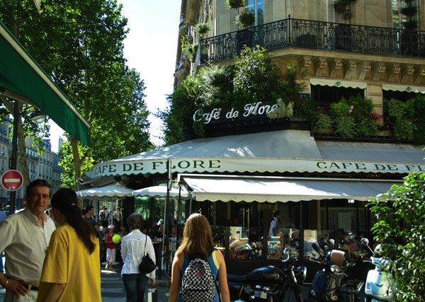 8. Saint-Germain-des-Prйs. Два кафе. Les Deux Magots (6 Place St Germain des Prйs) и Cafй de Flore... - 2
