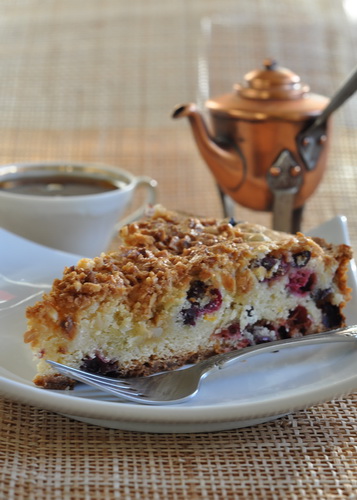 Апельсиновый пирог с клюквой и миндалём/ Cranberry, Orange and Almond Cake
