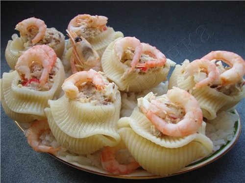 Закуска ракушки большие ракушки - на порцию 5 - 7 шт