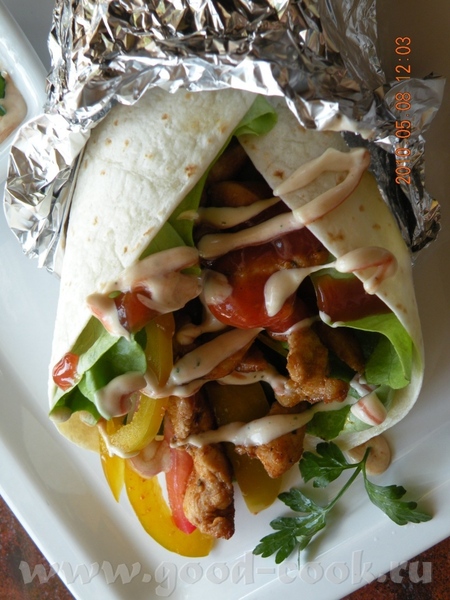 ХОЧУ ВАМ ПРЕДЛОЖИТЬ ,,TORTILLA" ИЗ КУРИНОЙ ГРУДИНКИ