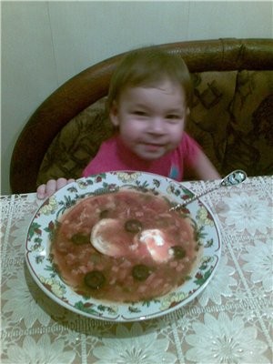 А я с солянкой