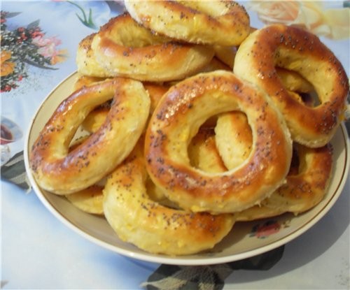 Тыквенные бублики от Саяногорочка