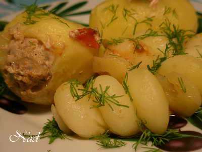 Фаршированный картофель