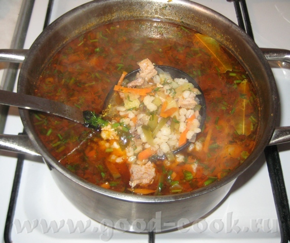 РАССОЛЬНИК НА МЯСНОМ БУЛЬОНЕ Для кастрюли емкостью 3 л - 7