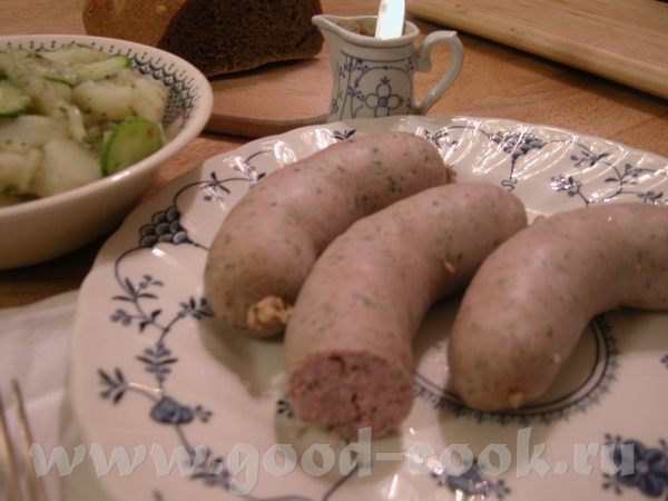MЬNCHNER WEISSWЬRSTE/Мюнхенские белые колбаски Вобщем, аттестацию прошли на 5-, - потому, что Инноч... - 2