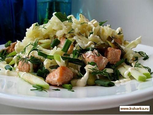 салат с гранатом Салат с креветками и клубникой Салат с кукурузой Салат с семгой и овощами салат с... - 4