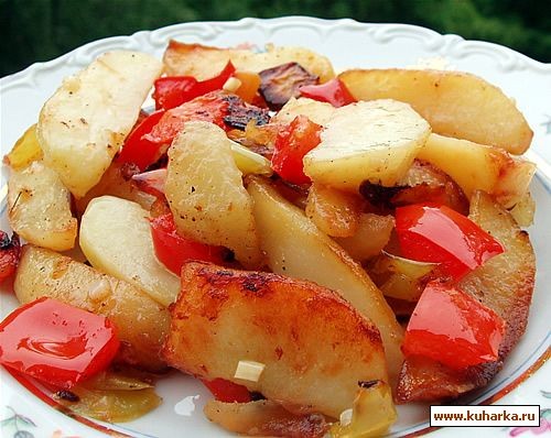"ЖАРЕНЫЕ КАРТОФЕЛЬНЫЕ ДОЛЬКИ"