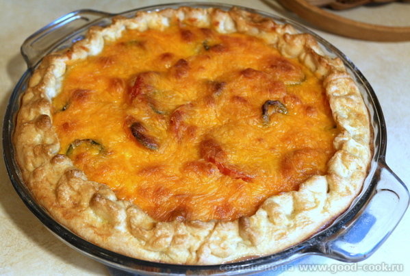 Tomato pie (Томатный пирог).