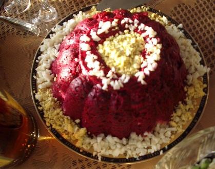 селедочная шуба салат с крабовыми палочками и креветками от Ayn с КТ