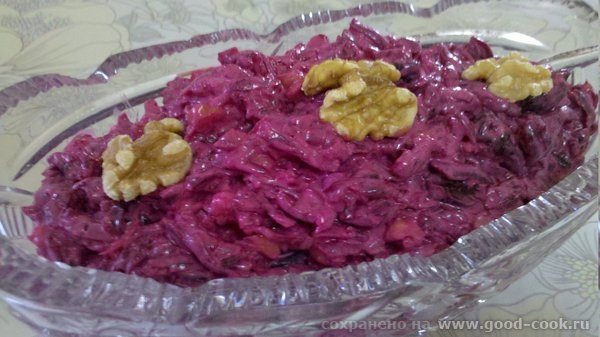 Свекла с черносливом