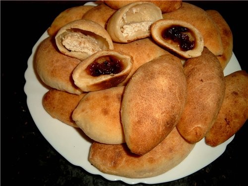 раздразнила ты меня своими пирожками с мясом, но мяса не было