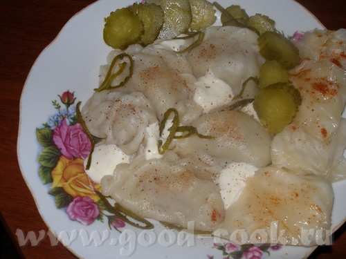 А вот и мои обещанные пельмешки