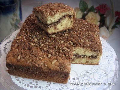 "Сметанно-ореховый пирог" (Sour Cream Crumble Coffee Cake) 115 г сл