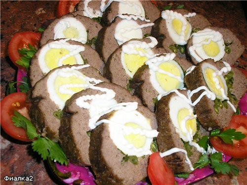 А вот мой МЯСНОЙ РУЛЕТ С ЯЙЦОМ от Лизы-Скрат - 2