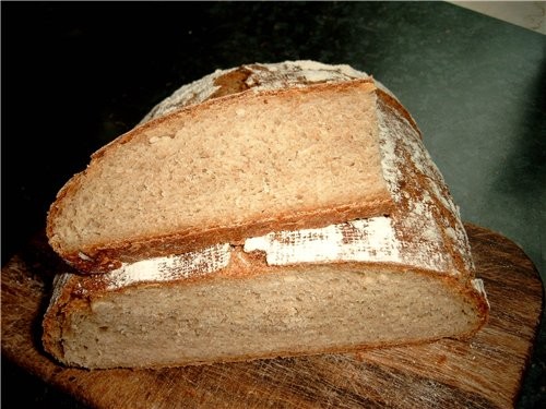 Как этот хлеб должен выглядеть в оригинале не знаю, у меня такой вымученный вышел