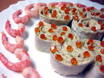 рулетики с тунцом