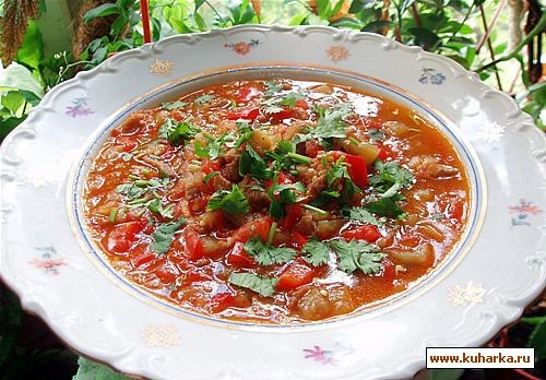 А у нас сегодня был бадымджан соусу ООоочень вкусное блюдо - 2