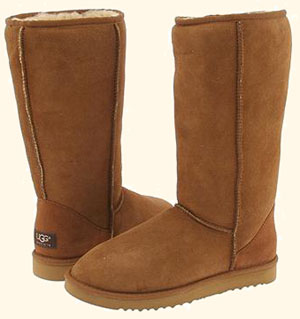 вот нормальные Ugg а наши аборигены ходят в дешевом подобии круглогодично