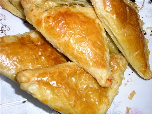 Лобио из красной фасоли: цыплятки с соусом: слоечки с начинкой из тыквы: И самое Хлавное блюдо на с... - 3
