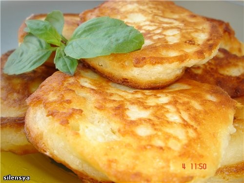 Оладушки с творогом от