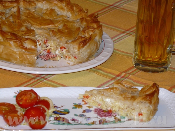  -     - Burek mit Kartoffel-Feta-Fllung