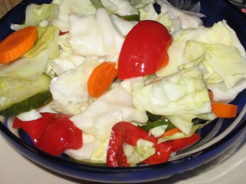 Большое спасибо за вкусные салаты: Петегроф от Салат с курицей, сухариками и огурцами от Большое сп... - 4