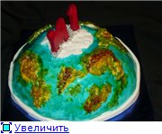 торт губка Боб торт планета - 7