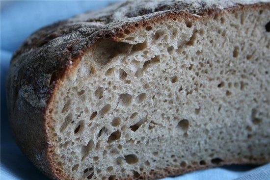 Парижский цельнозерновой хлеб Лайонела Полиана (Lionel Poilвne bread of Paris ) Основа рецепта и ви... - 2